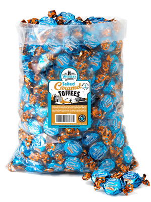 Salted Caramel Toffees bag (2.5kg)