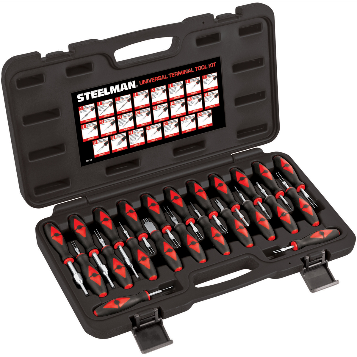 J S Products (steelman) 23 Pc Universal Terminal Tool Kit/Euro
