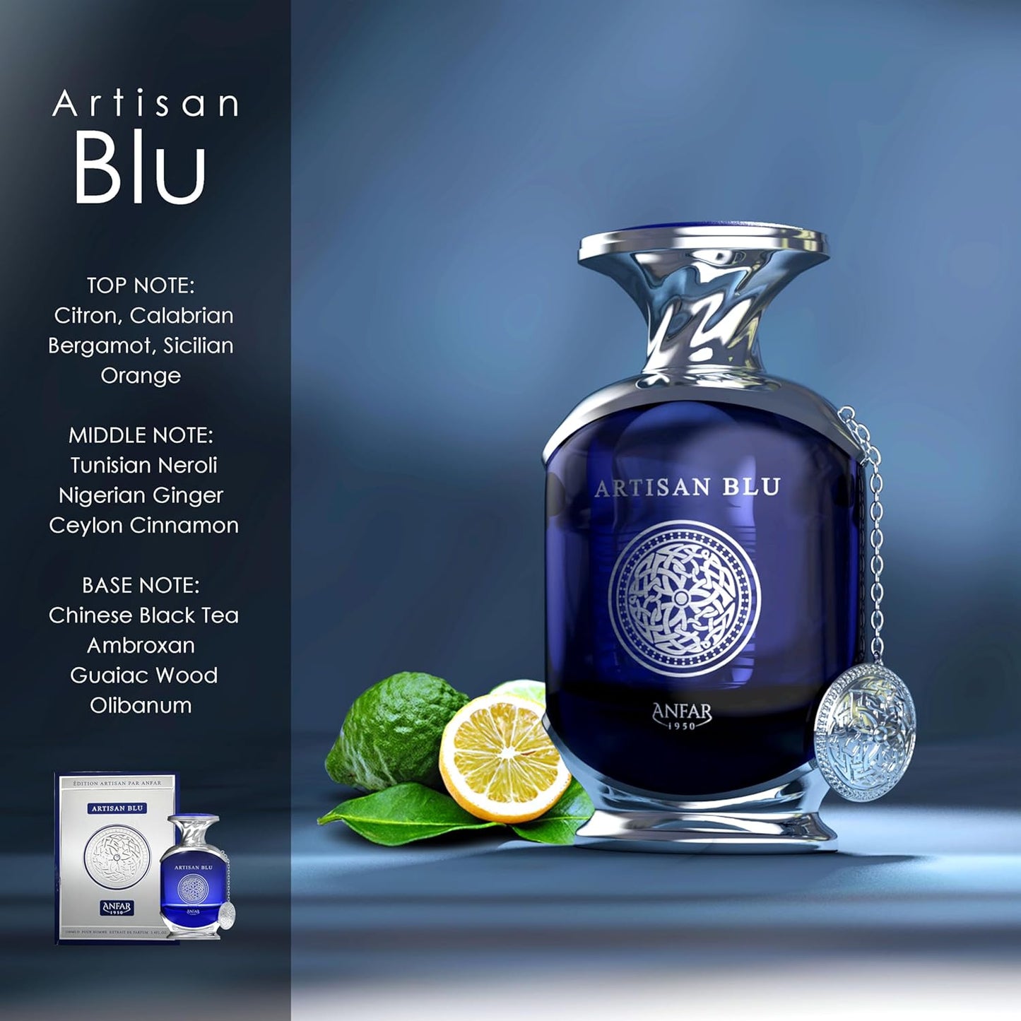 1950 ARTISAN BLU Pour Homme by Extrait de Parfum