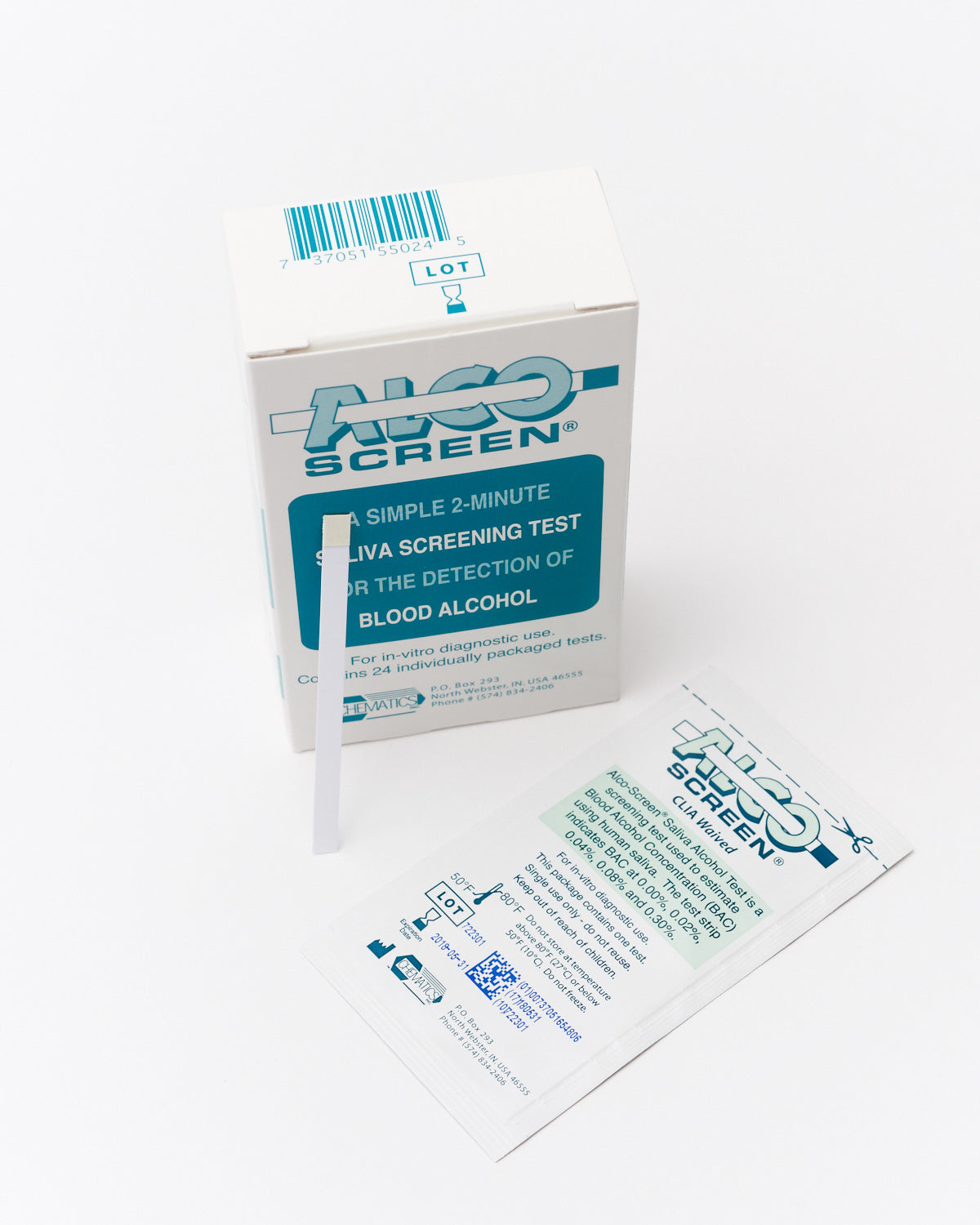 Alco-Screen® Alcohol Test (Box of 24)