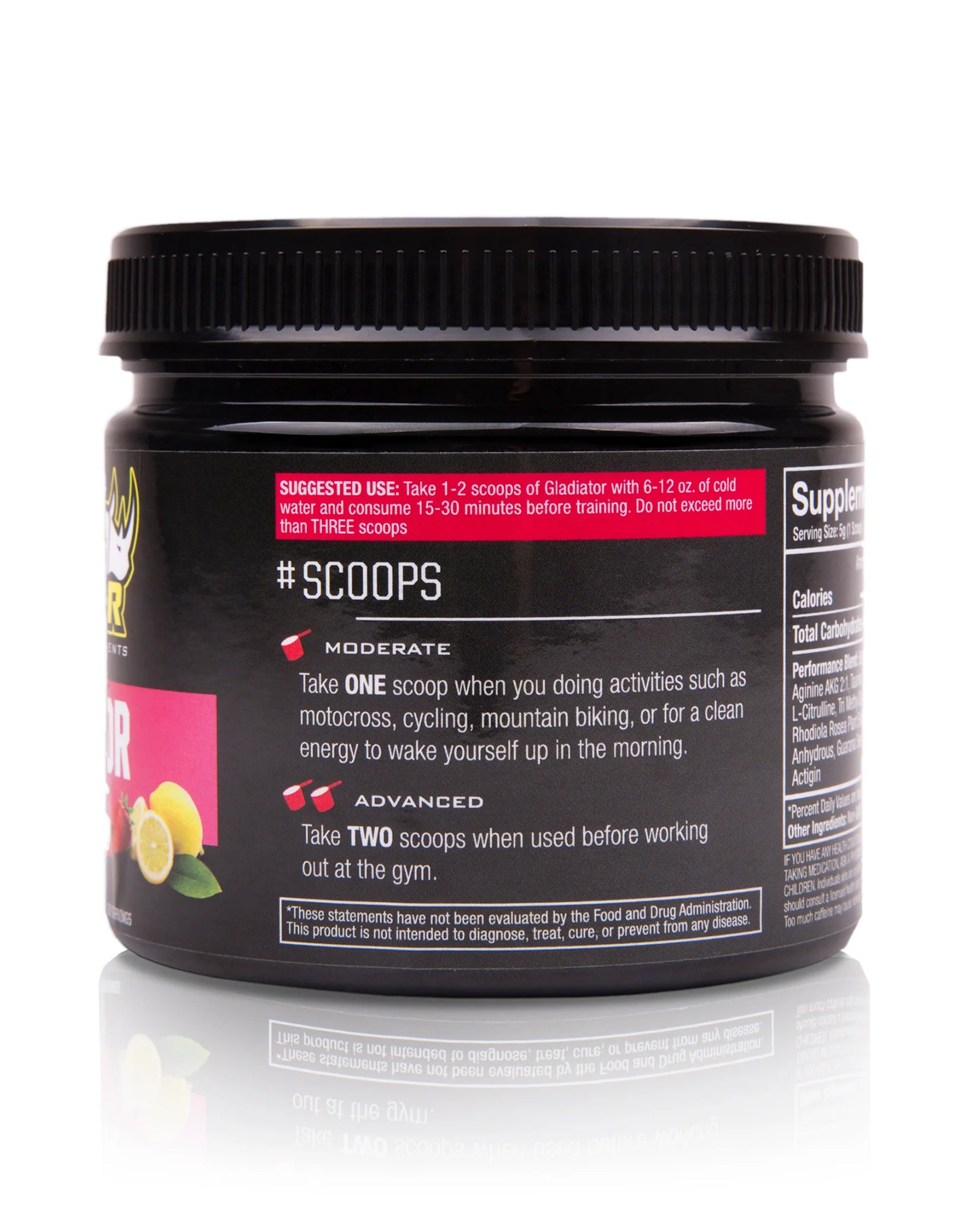 GLADIATOR Pre-Workout Drink Mix