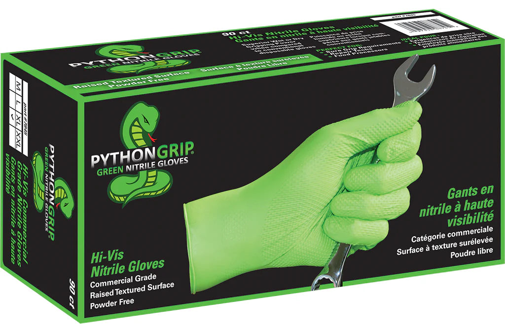 Python Grip Nitrile Gloves