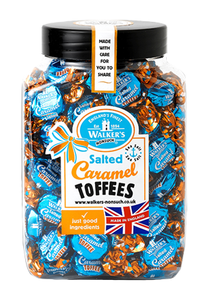 Salted Caramel Toffees Jar (1.25kg)