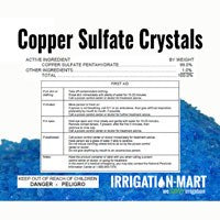 COPPER SULFATE CUSO4 10LB JUG