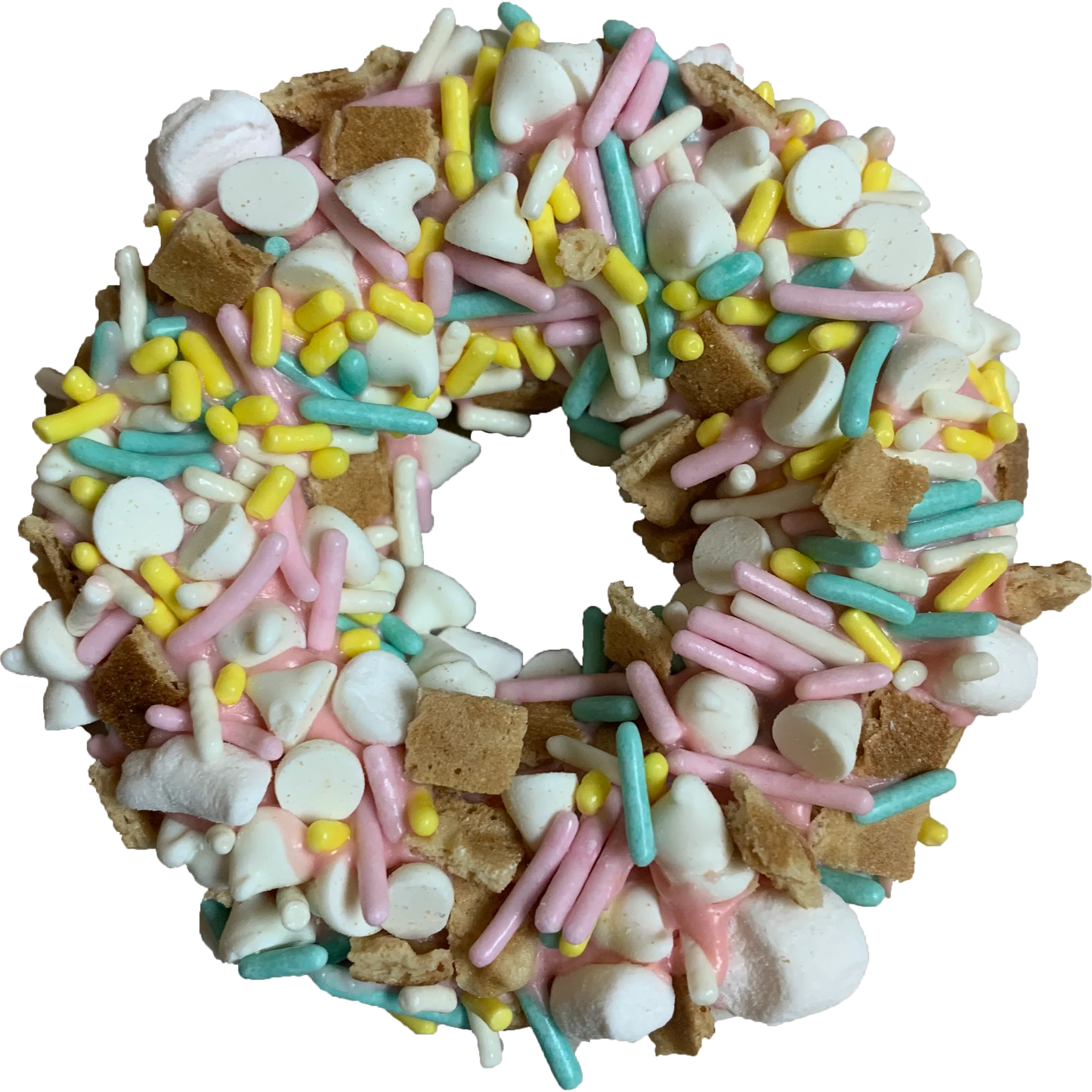 Gourmet Donut, SPRING/SUMMER Sherbert Cookie Crumble Donut Dog Treat