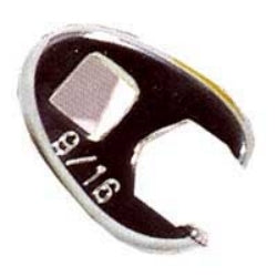 K Tool International Wrench 18mm Flare Nut Crowfoot 6 Point 3/8 Drive