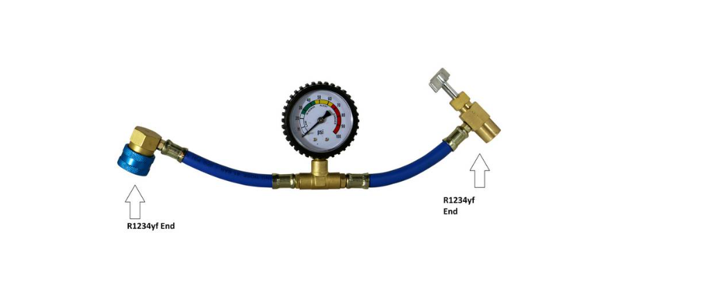 R1234yf Gauge Set - Brass #3605