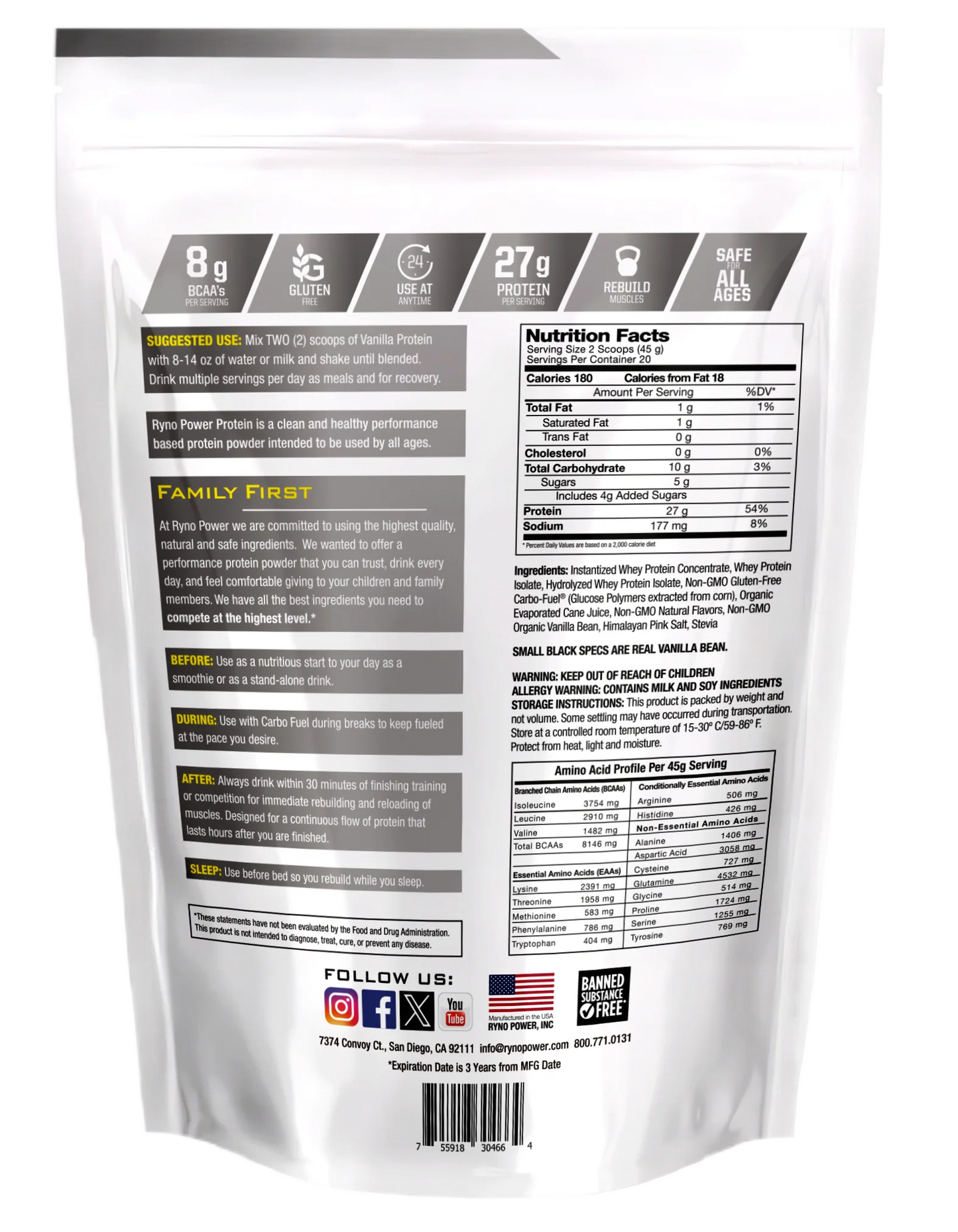 PROTEIN Premium Whey Powder