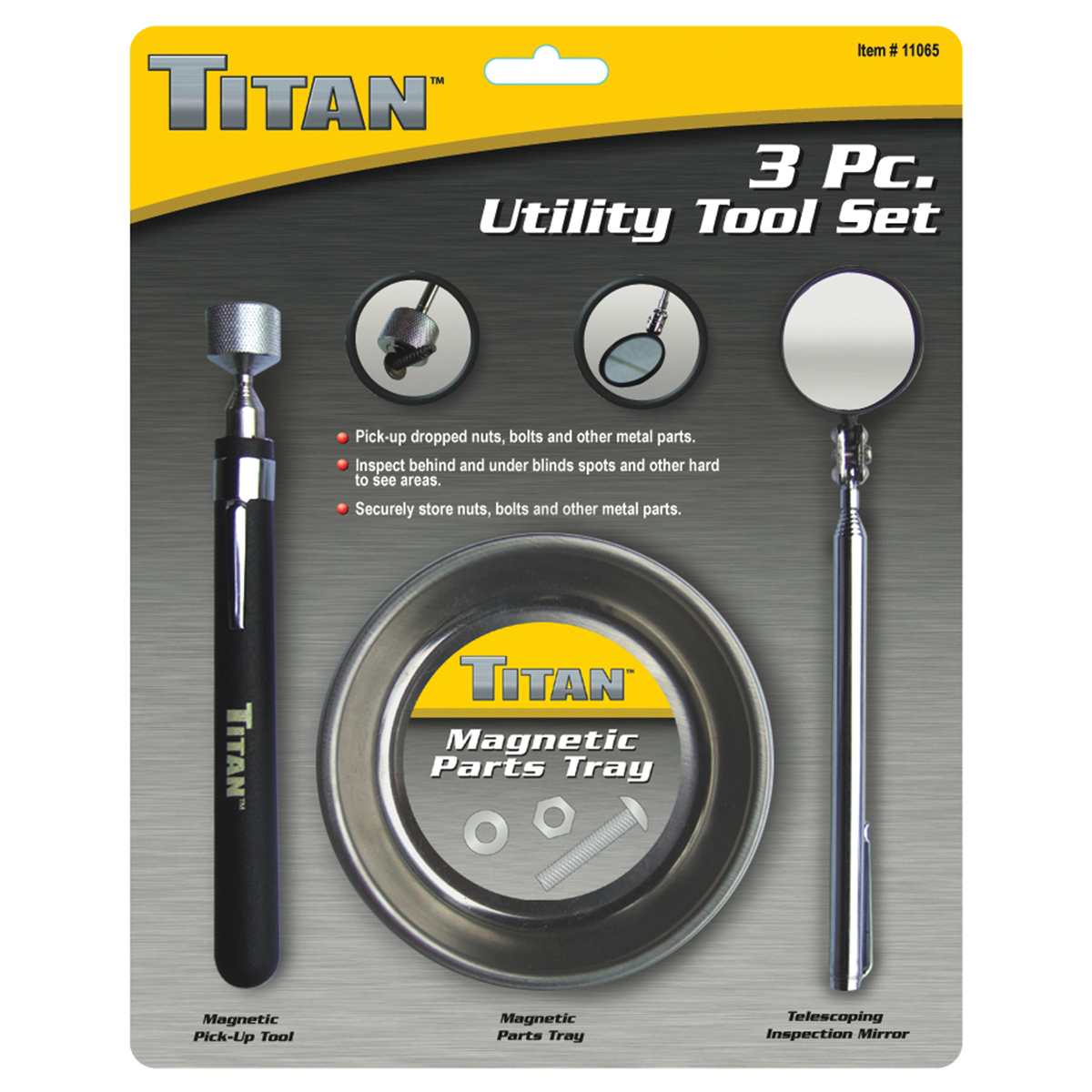 TITAN 3PC UTILITY TOOL SET