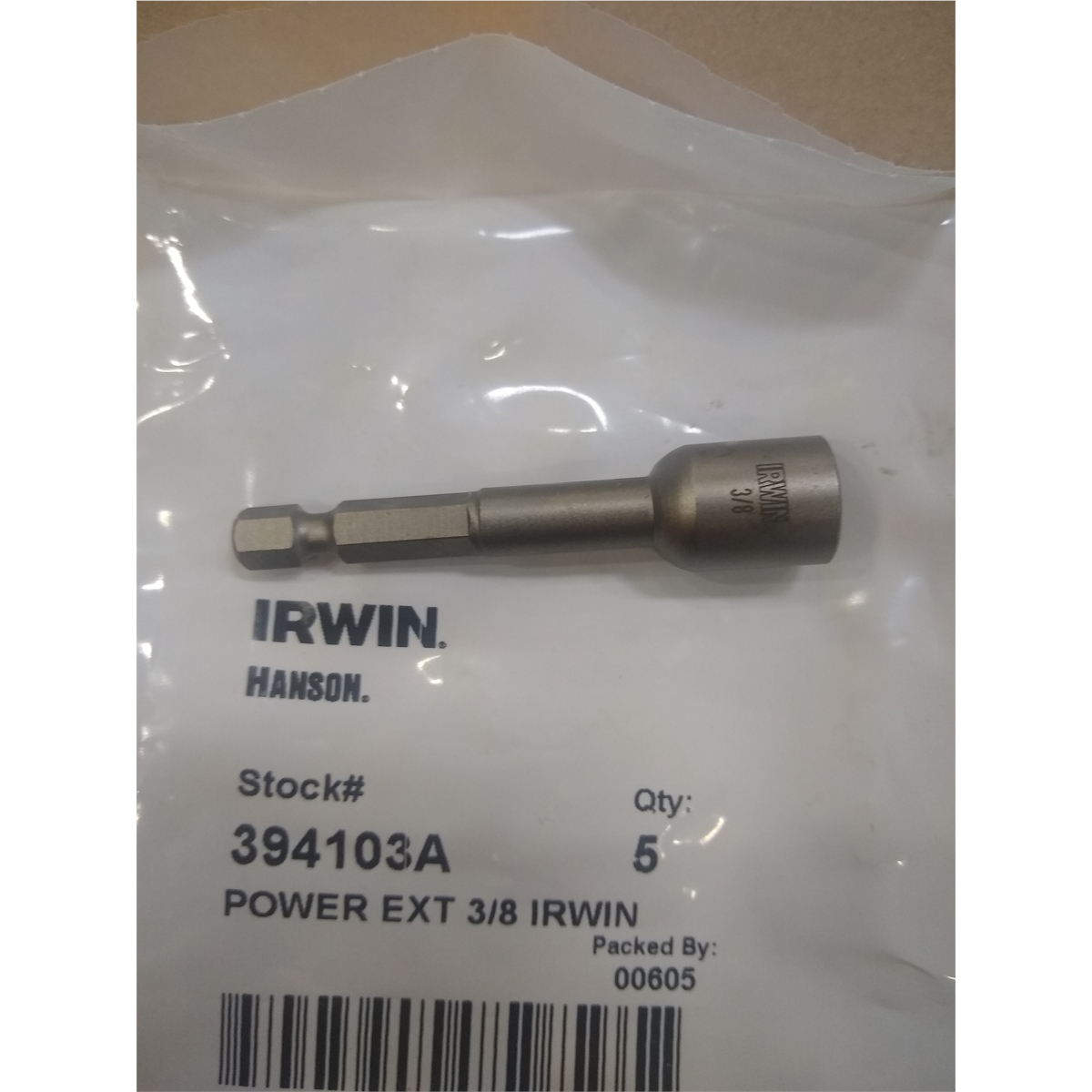 Hanson 3/8" POWER-GRIP SCREW & BOLT EXTRACTOR (EA)