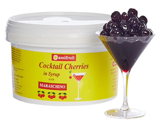 Amifruit Maraschino Cherries 6.6lbs.