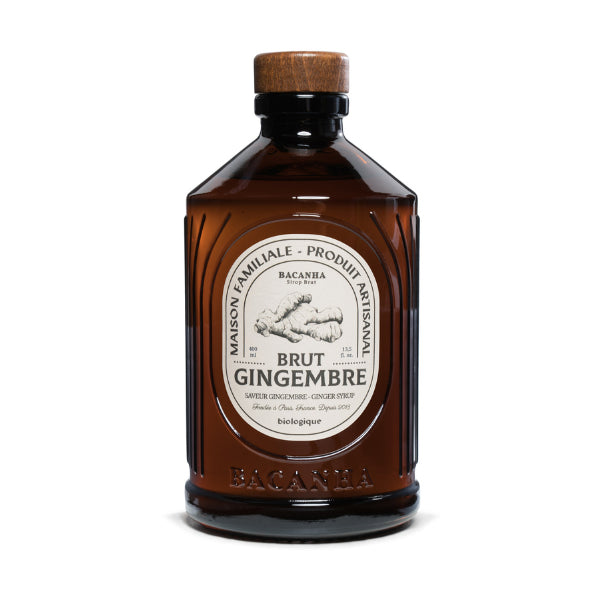 Bacanha Organic Ginger Syrup 13.5oz