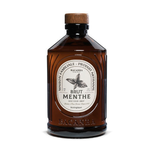Bacanha Organic Mint Syrup 13.5oz