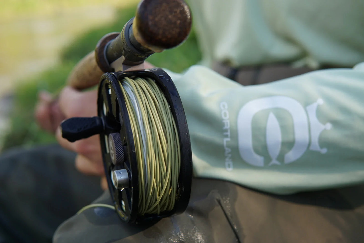 Long Belly Distance Olive / White
