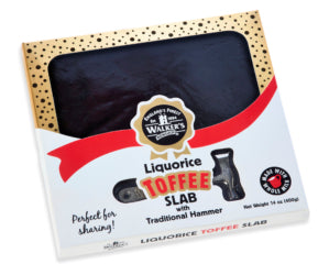Liquorice Toffee Slab