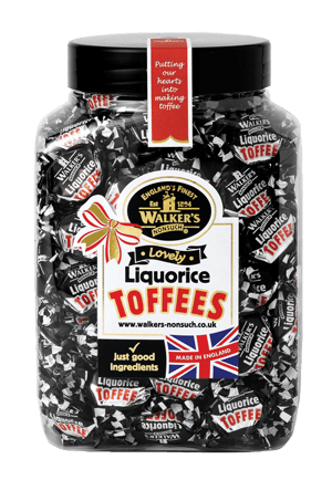Liquorice Toffees Jar (1.25kg)