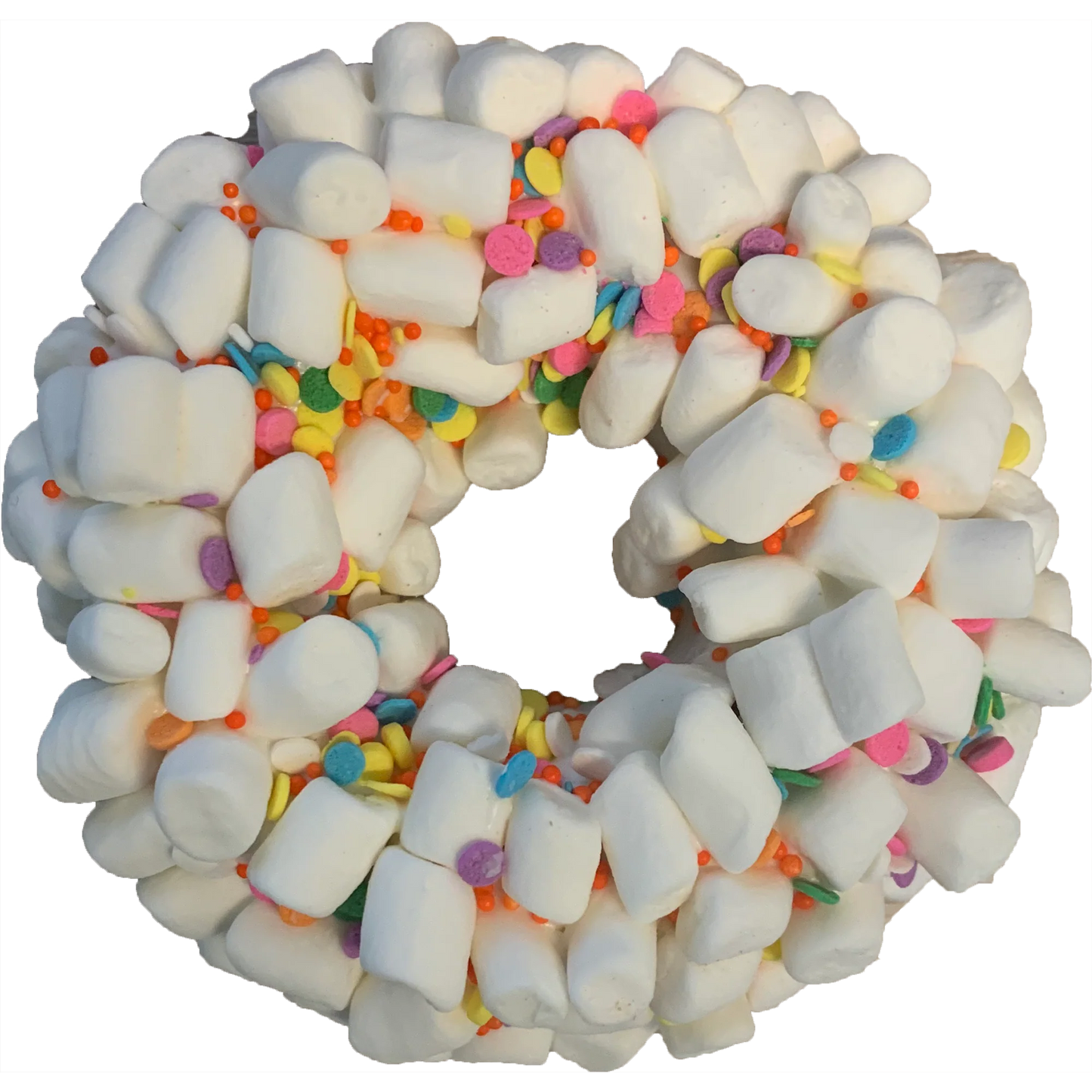 Gourmet Donut, SPRING/SUMMER Marshmallow Candy Crunch Donut Dog Treat