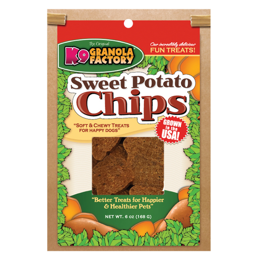 Chip Collection, Sweet Potato Chips Dog Treats, 6oz