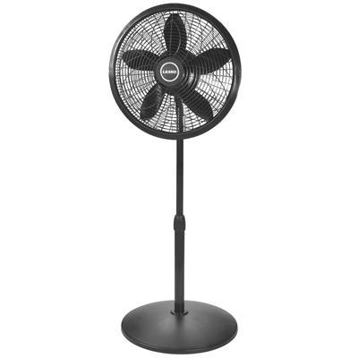 18" Pedestal Fan Black