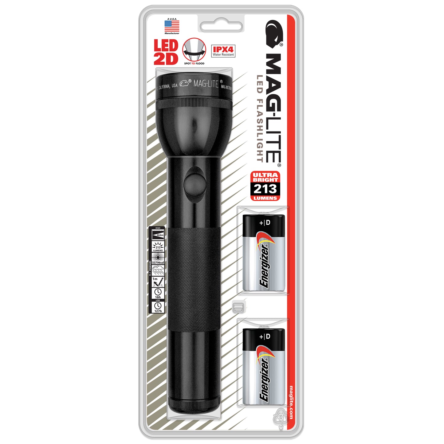 Maglite 2-Cell D LED Flashlight