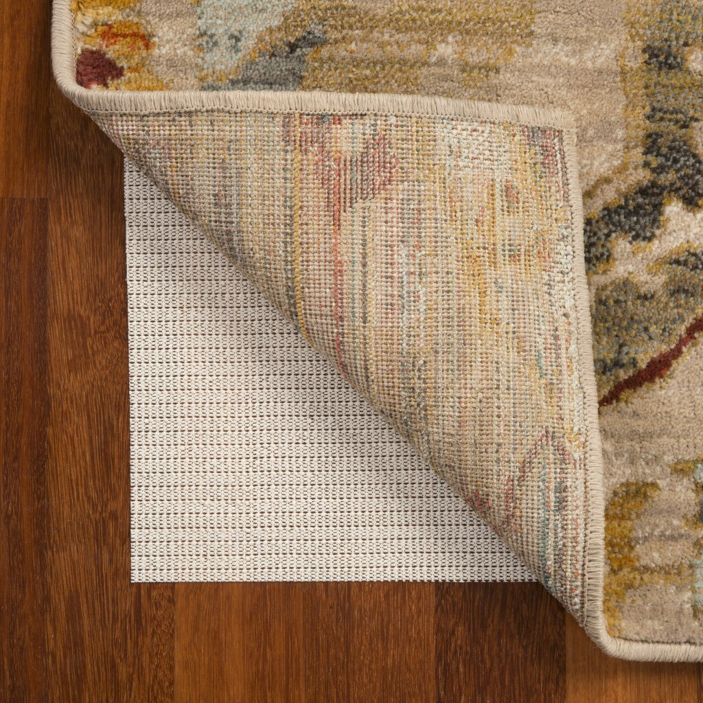 2" X 12" Standard Beige Non Slip Rug Pad