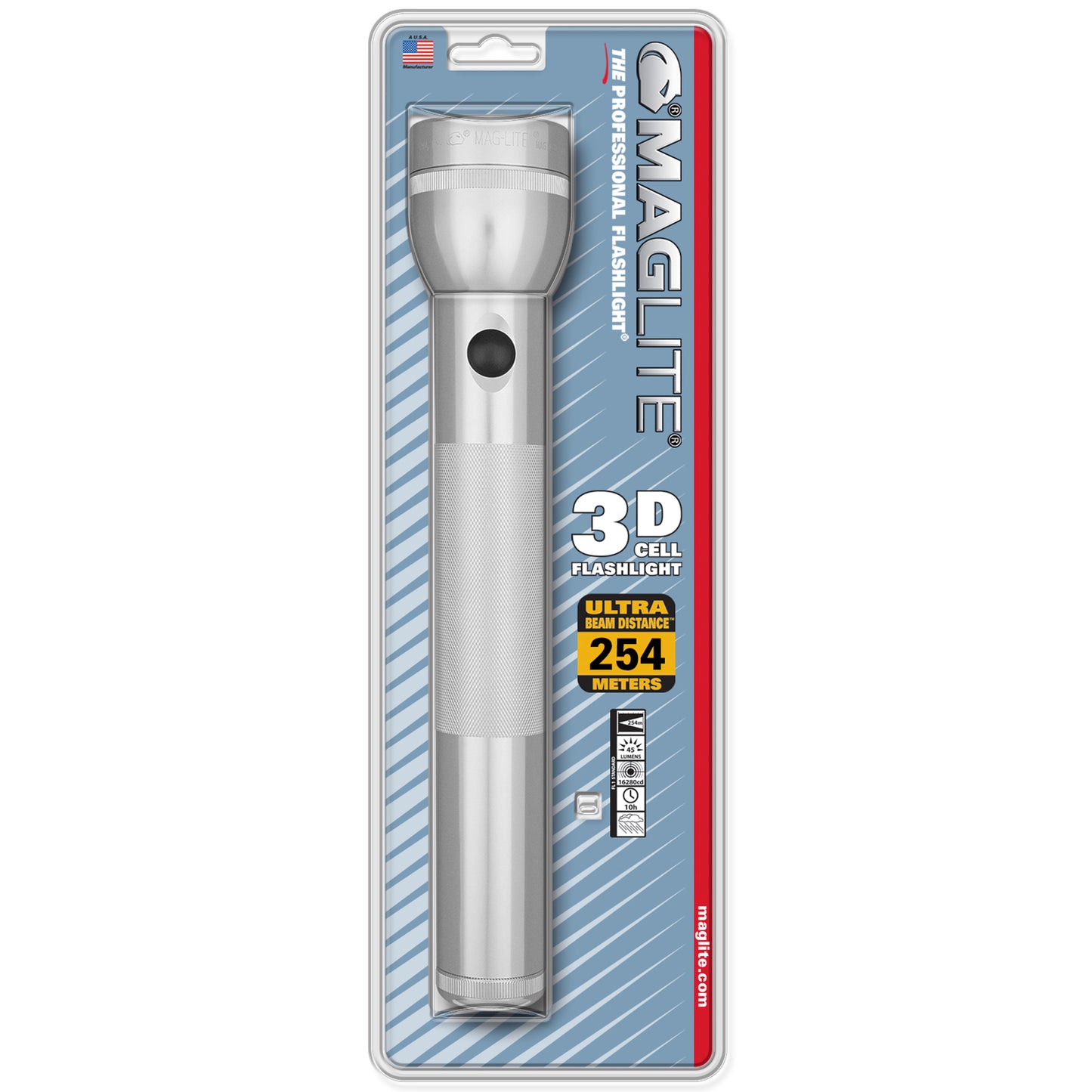 Maglite 3-Cell D Incandescent Flashlight