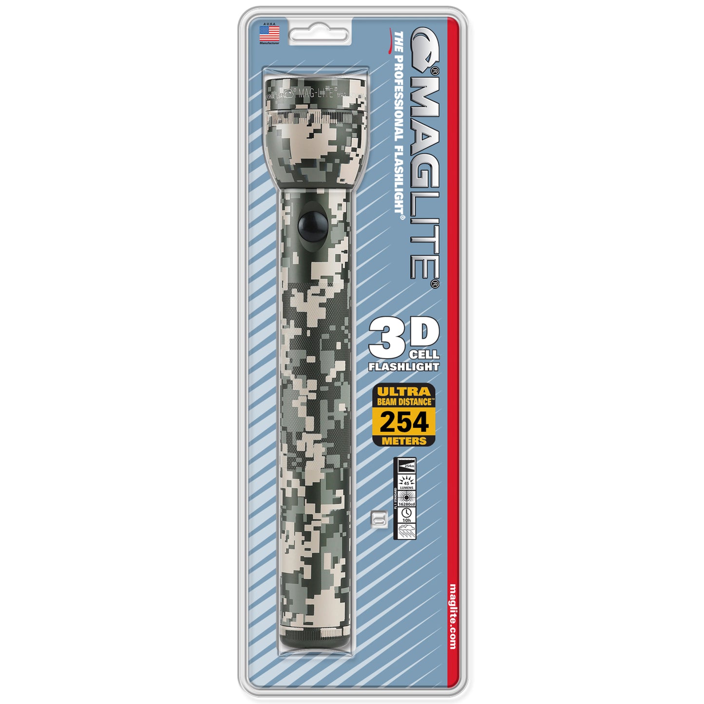 Maglite 3-Cell D Incandescent Flashlight