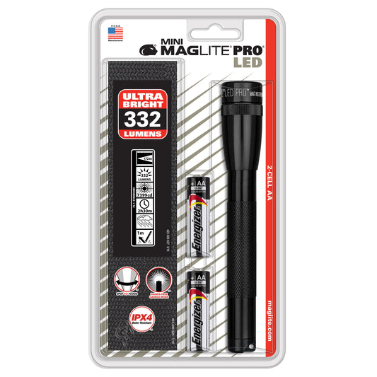 Mini Maglite Pro LED 2 AA Holster Pack