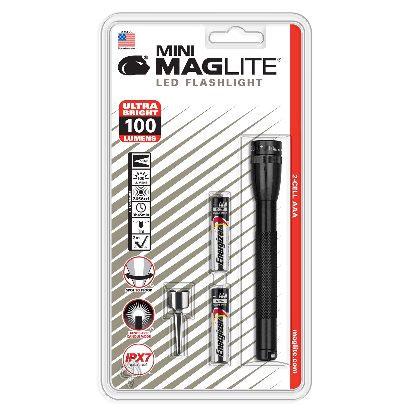 Mini Maglite LED 2AAA Flashlight